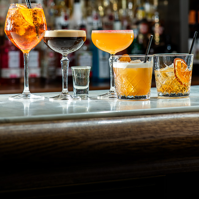 Wine & Drinks menu at The Blue Anchor