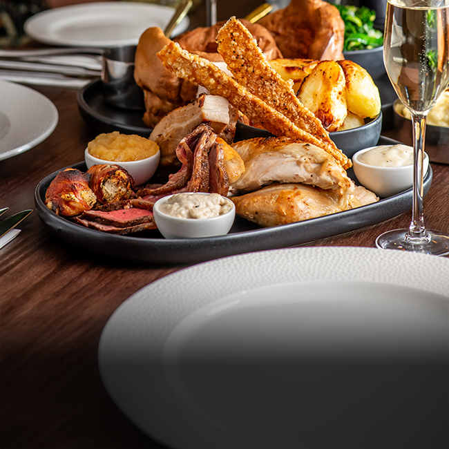 Sunday menu at The Blue Anchor