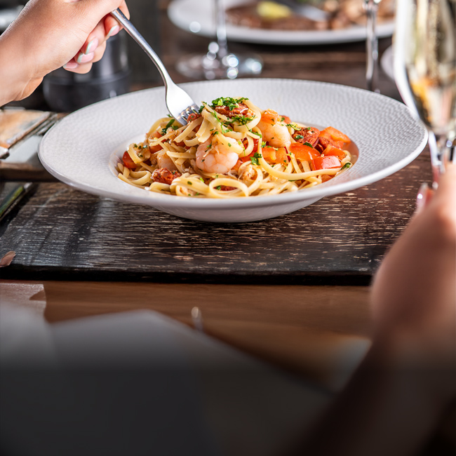 Dessert menu at The Blue Anchor