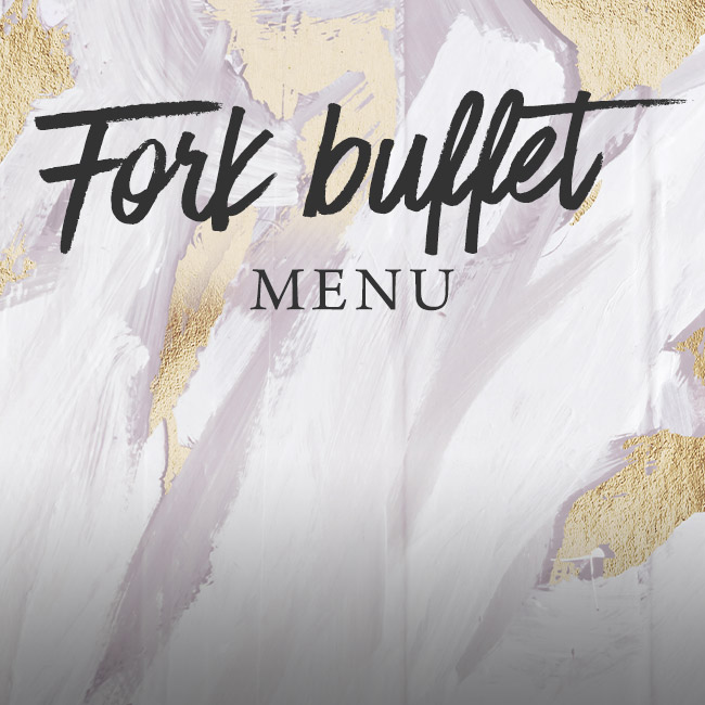 Fork buffet menu at The Blue Anchor